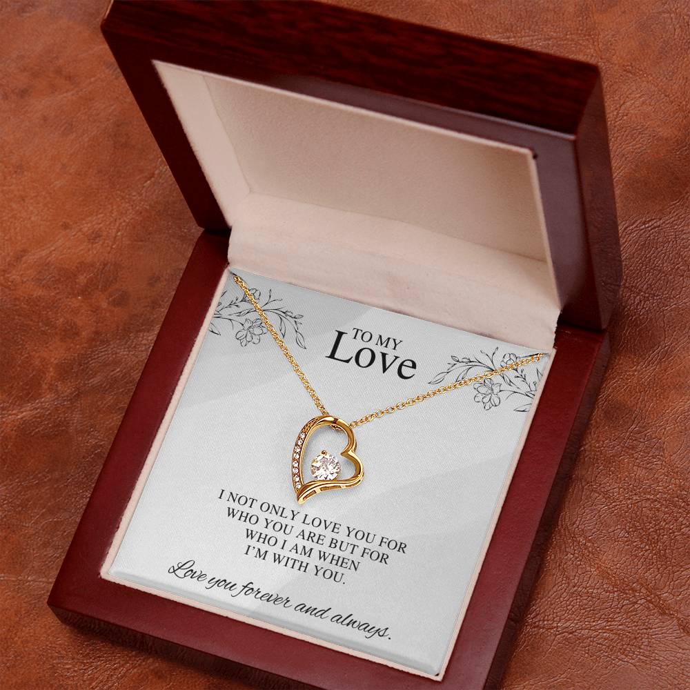 Inspired Love: Forever and Always Necklace