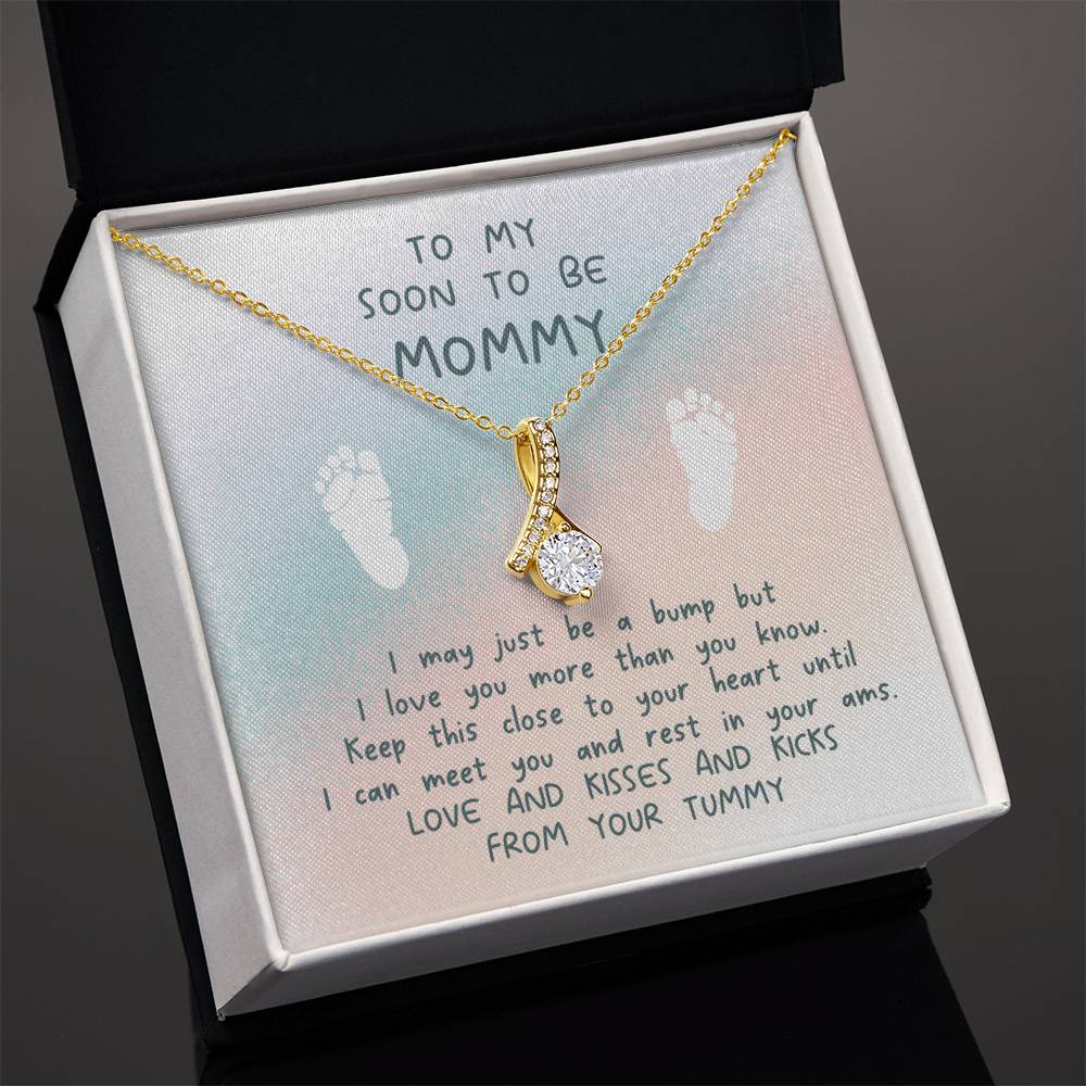 Blossoming Love: Expectant Mother Necklace