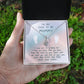 Blossoming Love: Expectant Mother Necklace