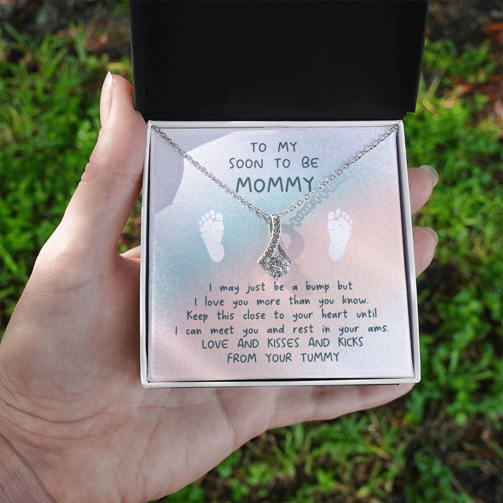 Blossoming Love: Expectant Mother Necklace