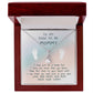 Blossoming Love: Expectant Mother Necklace