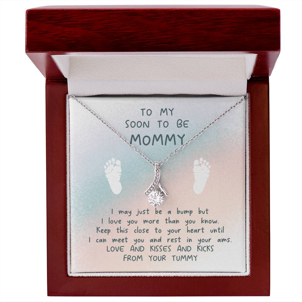 Blossoming Love: Expectant Mother Necklace