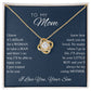 Everlasting Bond: Son's Tribute Necklace to His Mom