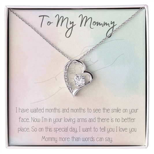 Forever Love: First Mother's Day Necklace