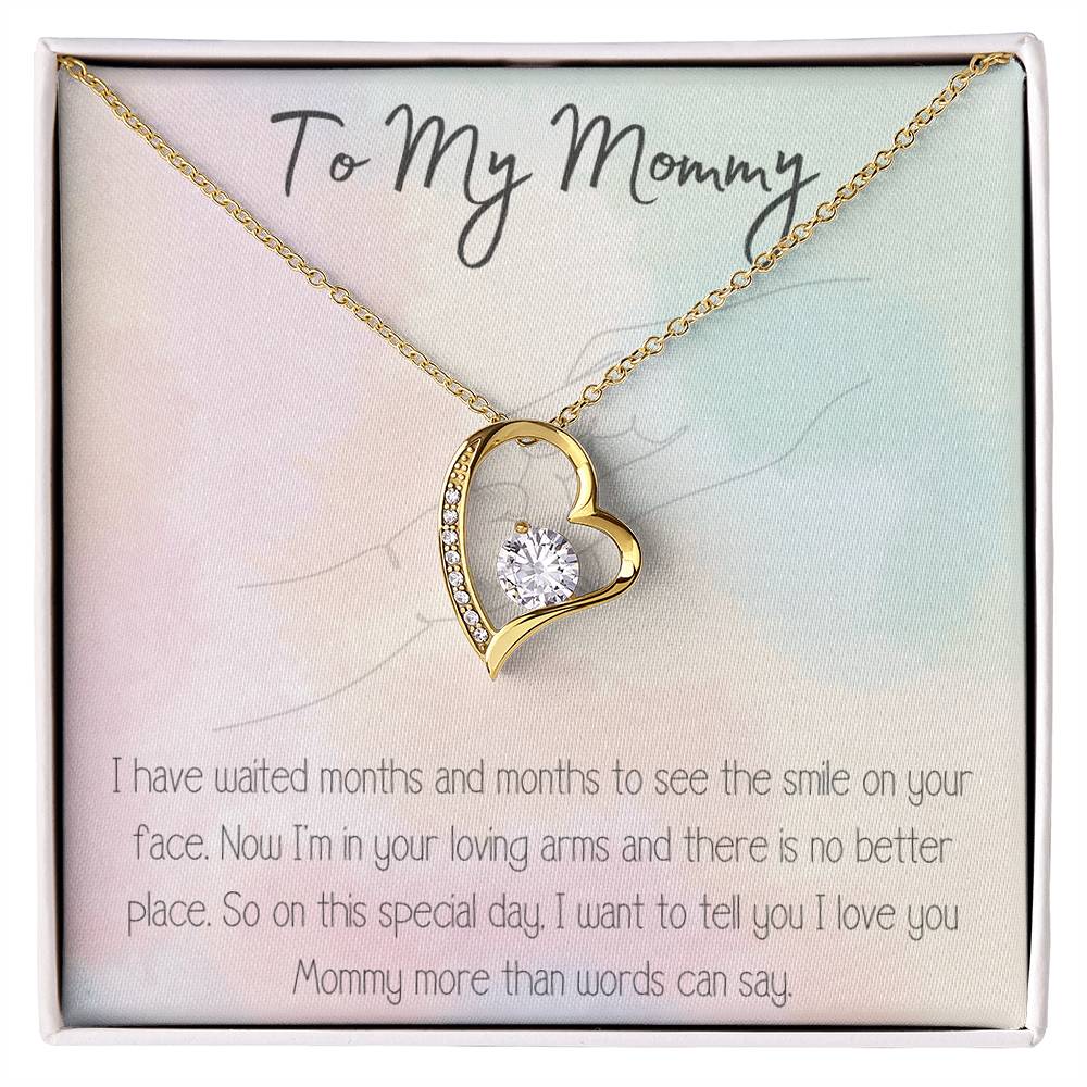 Forever Love: First Mother's Day Necklace